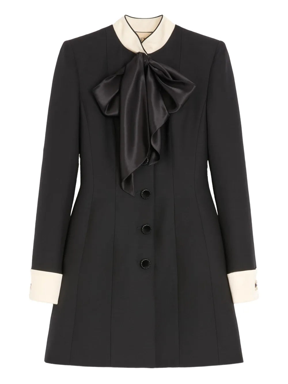 Valentino Garavani Crepe Couture Short Dress