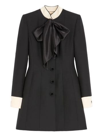 Valentino Garavani Crepe Couture Short Dress