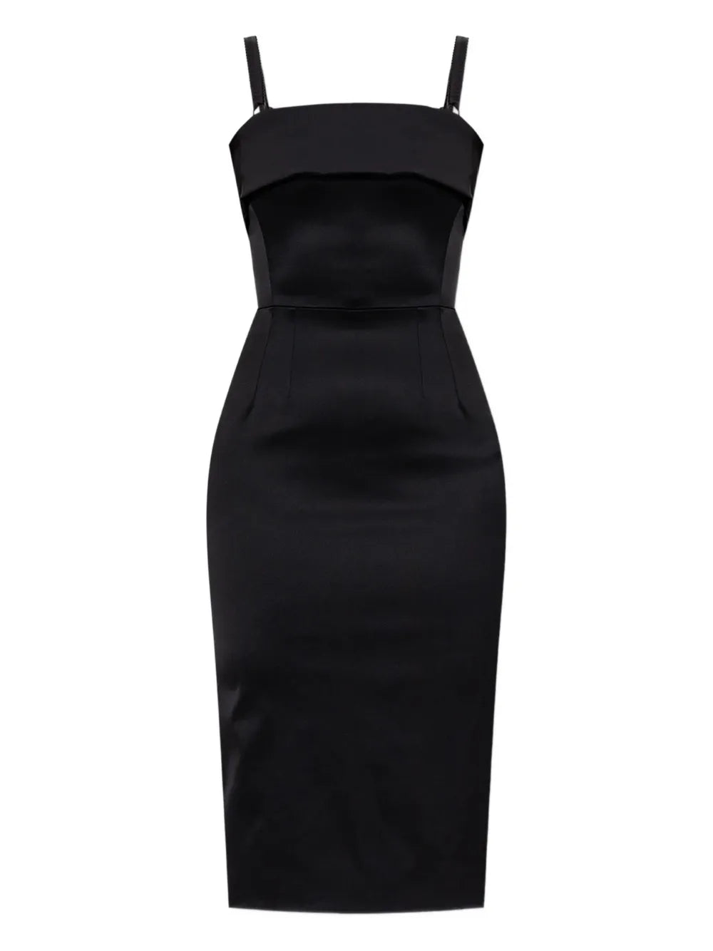 Dolce Gabbana Satin Strap Mini Dress