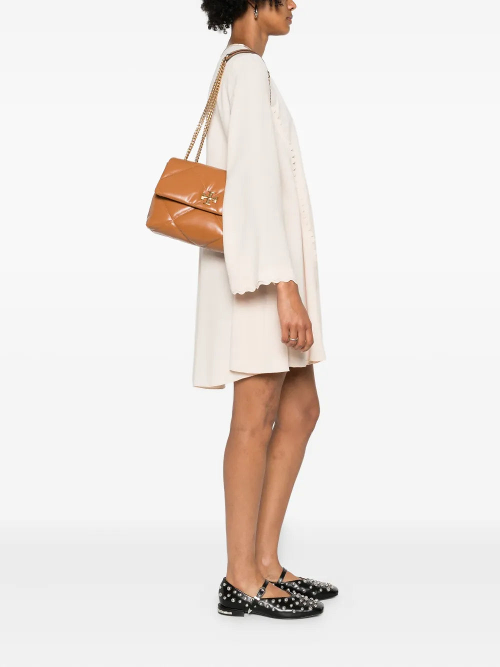 Tory Burch Kira Diamond Quilted Leather Shoulder Bag