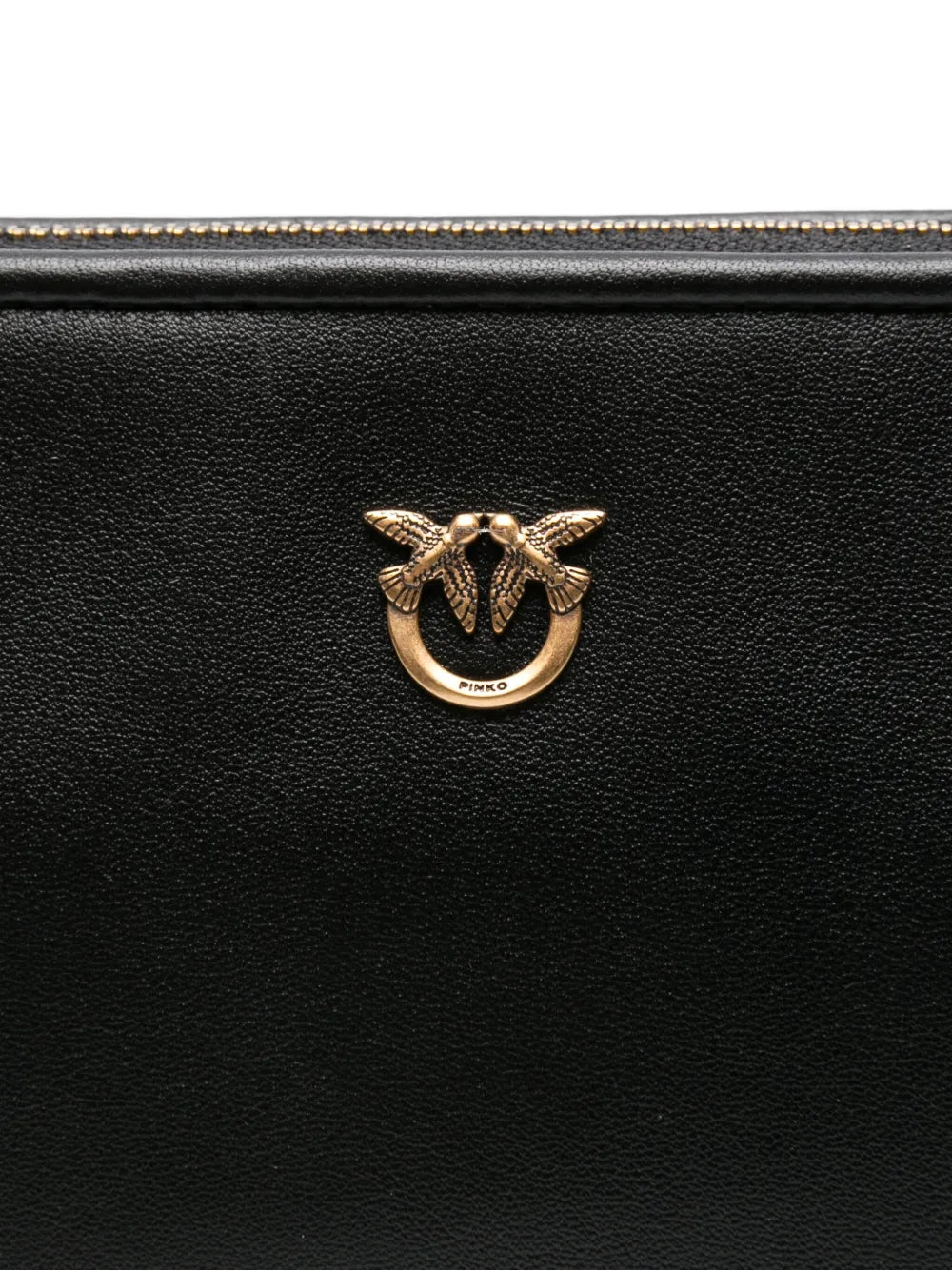 Pinko Rectangle Leather Shoulder Bag