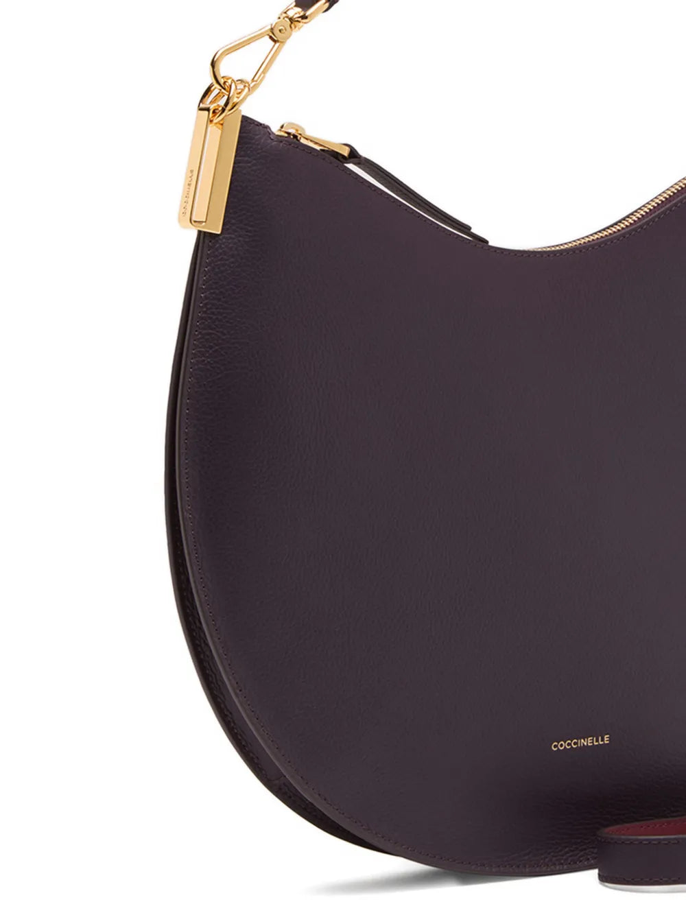 Coccinelle Large Sunup Leather Shoulder Bag