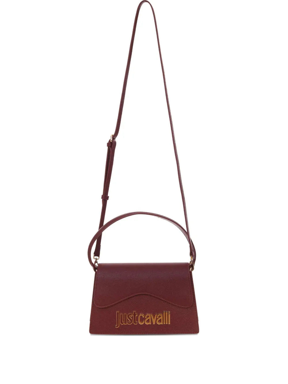Just Cavalli Top Handle Logo Shoulder Bag