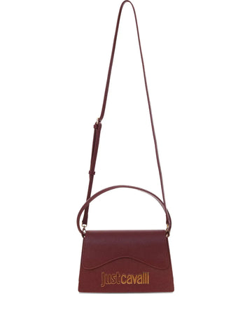 Just Cavalli Top Handle Logo Shoulder Bag