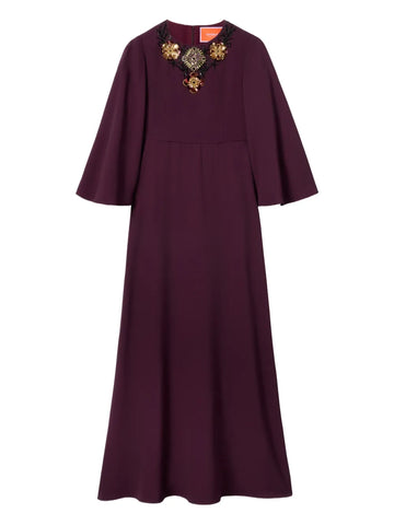 La Doublej Sorella Bell Sleeve Maxi Dress