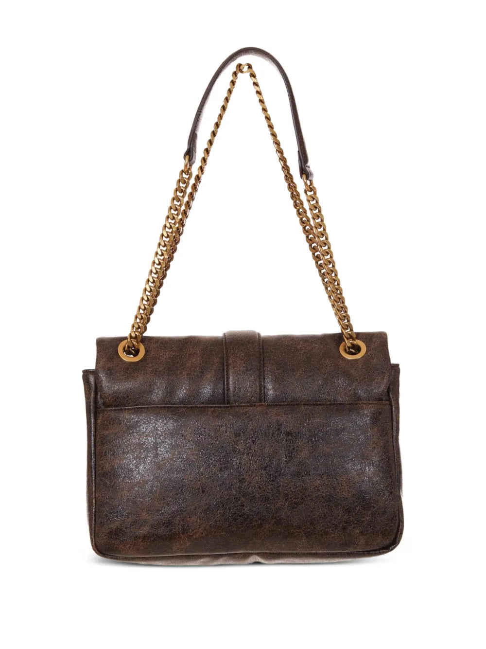 Just Cavalli Snake Buckle Chain Shoulder Bag