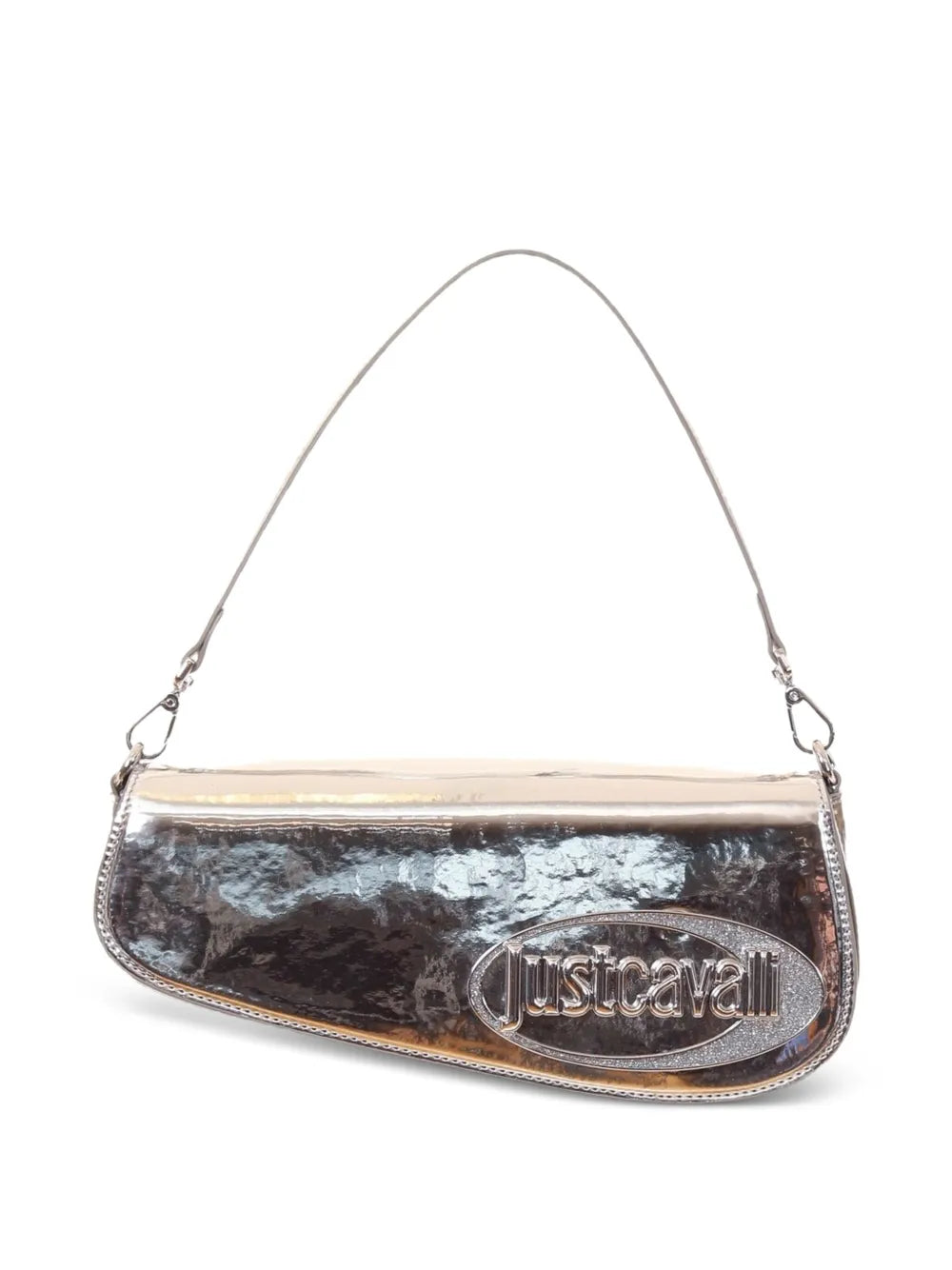 Just Cavalli Chain Strap Top Handle Shoulder Bag