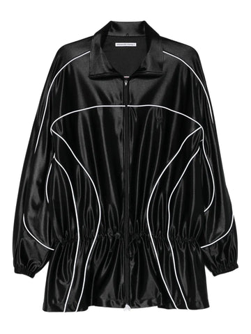Alexander Wang Reflective Piping Drop Waist Mini Dress