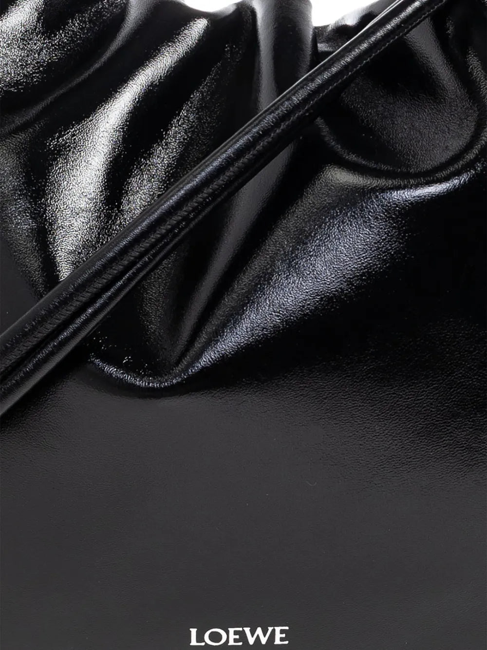 Loewe Large Flamenco Knotted Leather Shoulder Bag