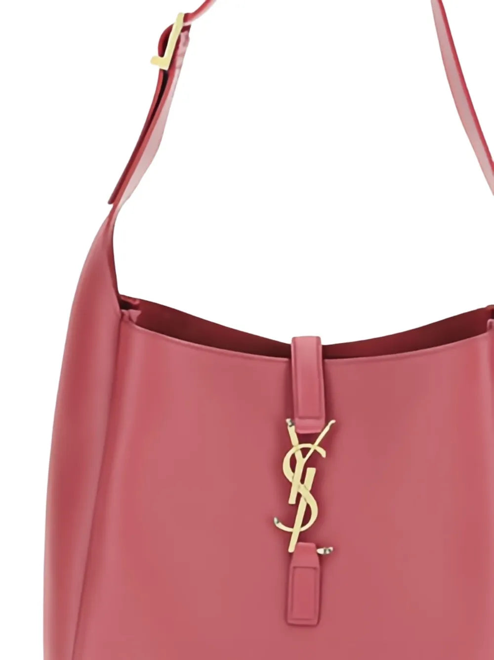 Saint Laurent Leather Ysl Logo Shoulder Bag