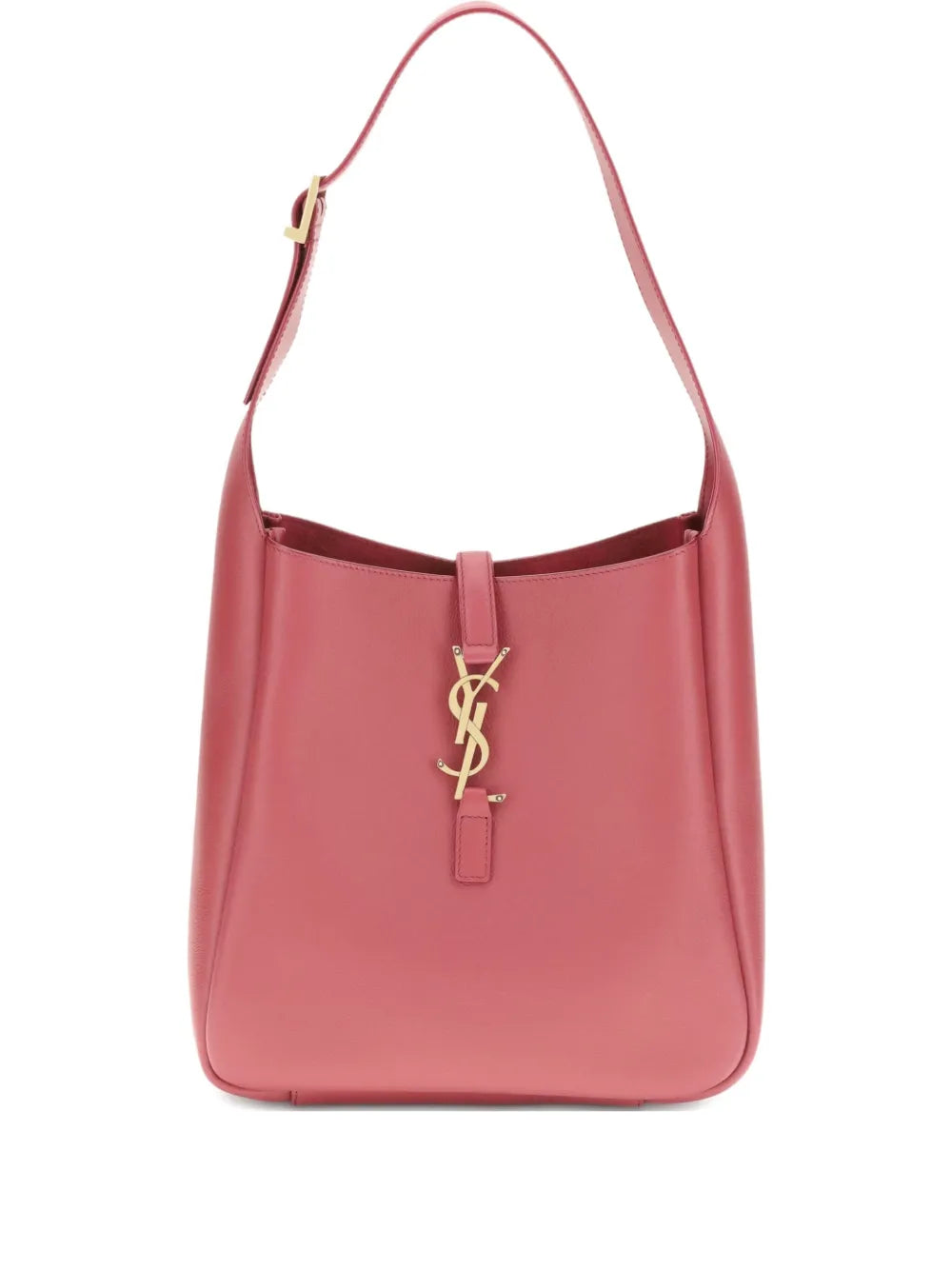 Saint Laurent Leather Ysl Logo Shoulder Bag