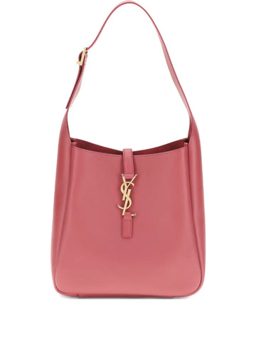 Saint Laurent Leather Ysl Logo Shoulder Bag