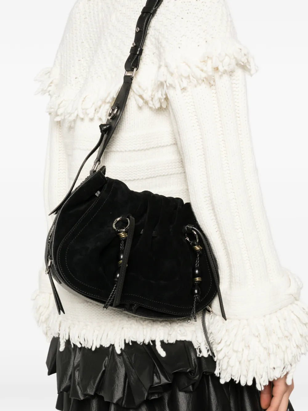 Isabel Marant Bolton Suede Shoulder Bag