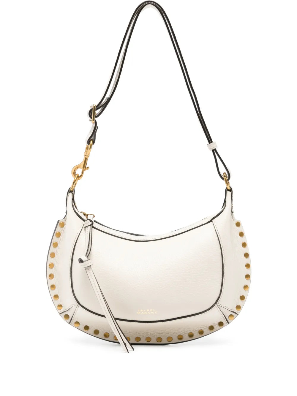 Isabel Marant Oskan Moon Studded Shoulder Bag