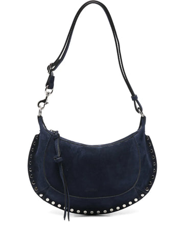 Isabel Marant Oskan Moon Studded Shoulder Bag