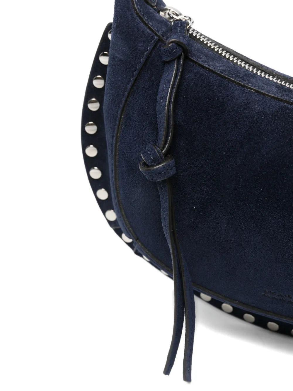 Isabel Marant Oskan Moon Studded Shoulder Bag