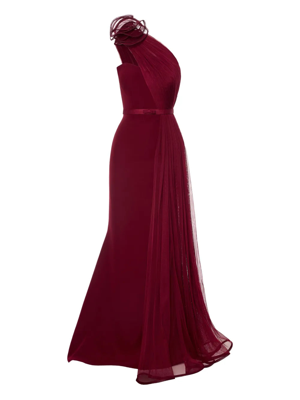 Ana Radu Rose Embellished Maxi Dress