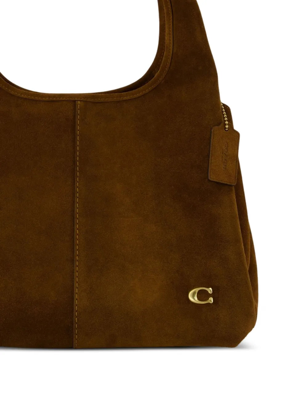 Coach Lana Top Handle Suede Shoulder Bag