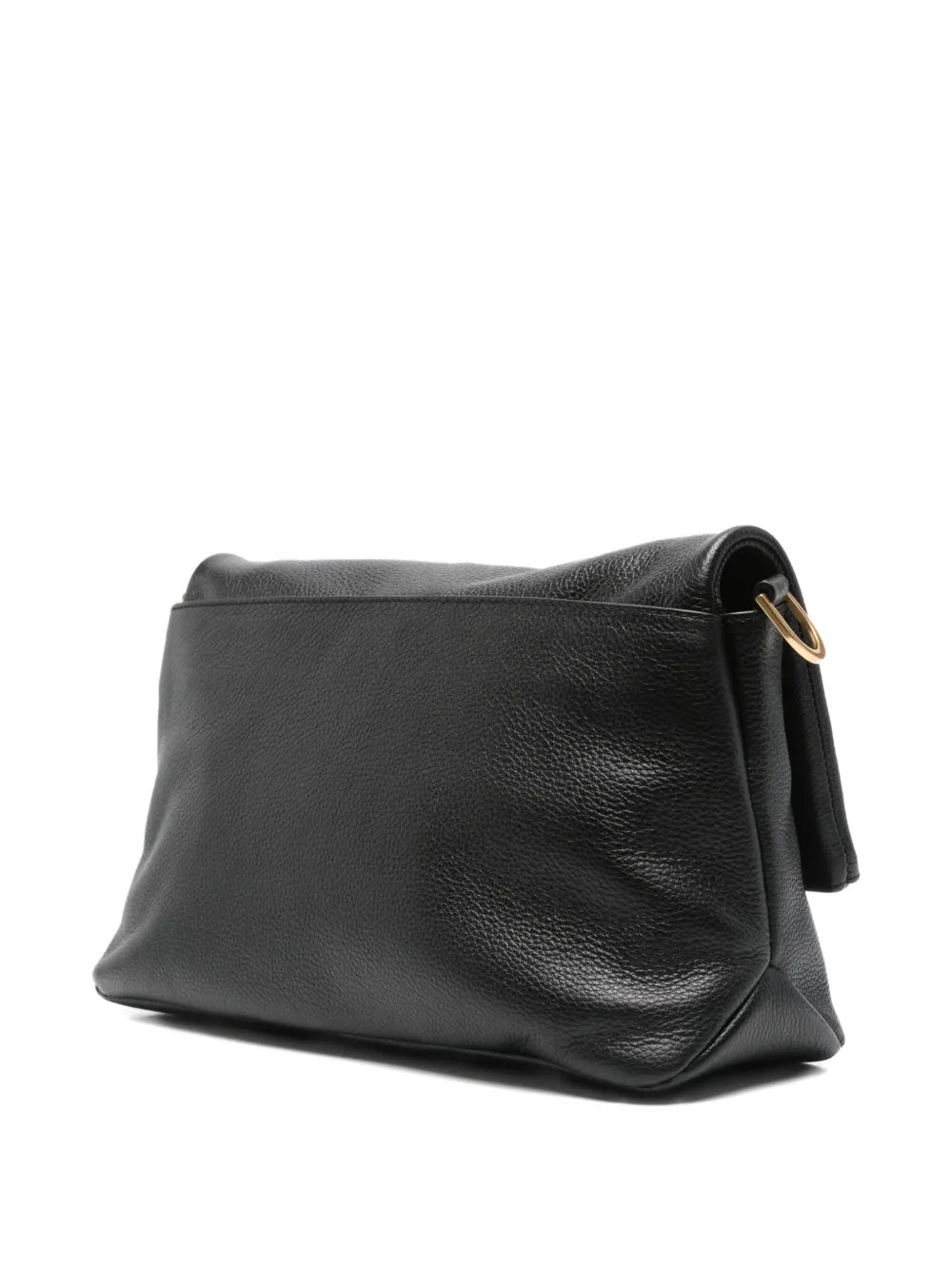 Zadigvoltaire Rocky Grained Leather Shoulder Bag