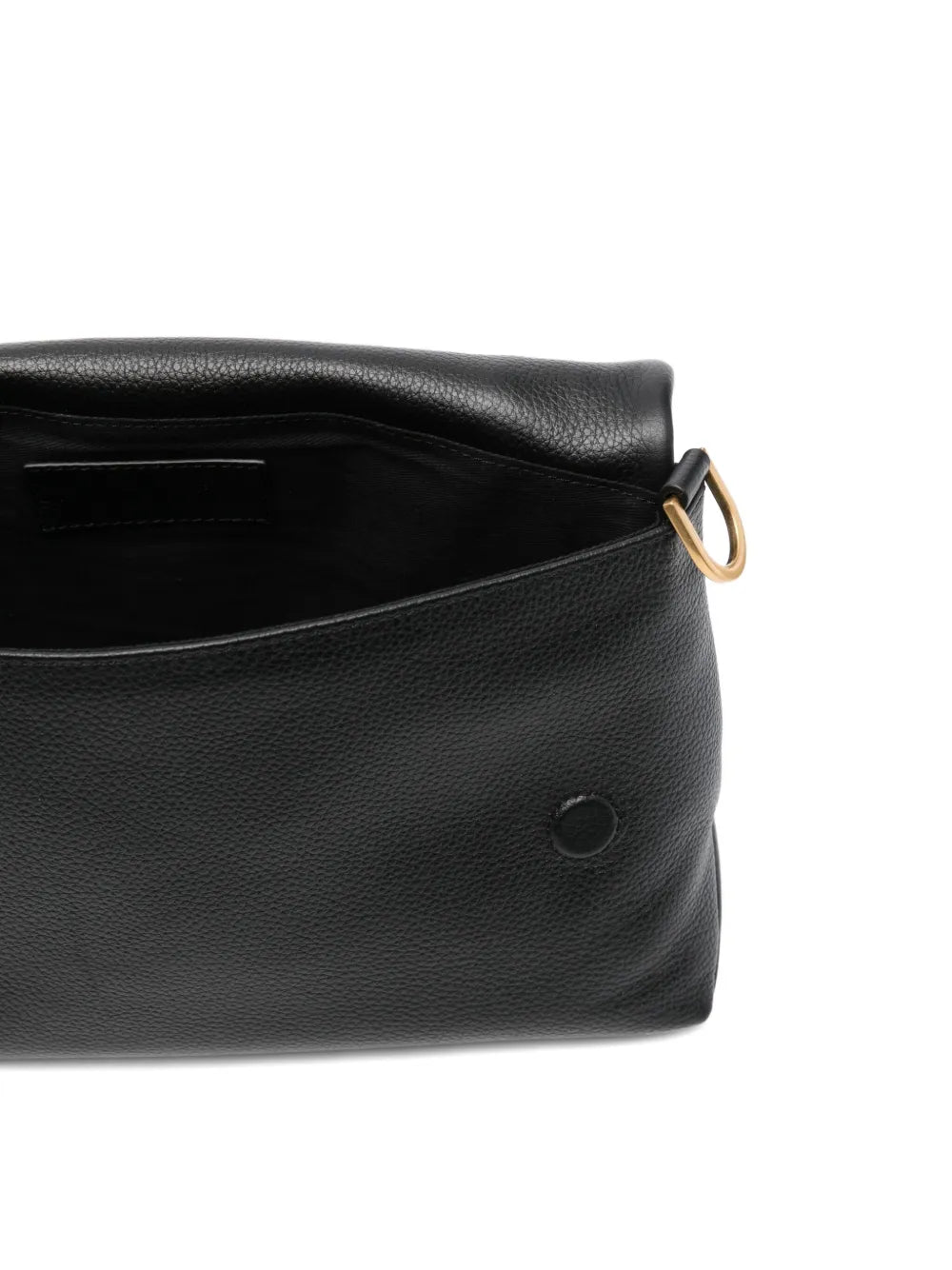 Zadigvoltaire Rocky Grained Leather Shoulder Bag