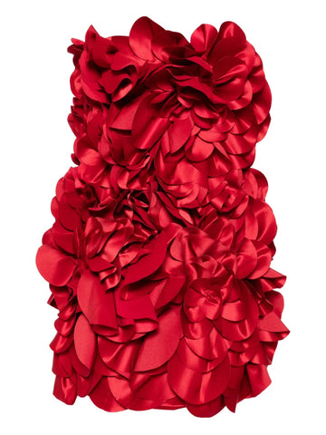 Saiid Kobeisy Floral Embellishment Mini Dress