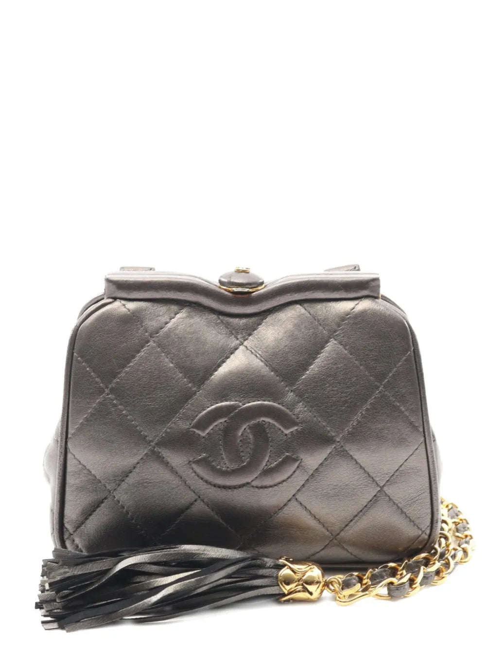 Chanel Pre Owned 1989 1991 Matelasse Chain Shoulder Bag
