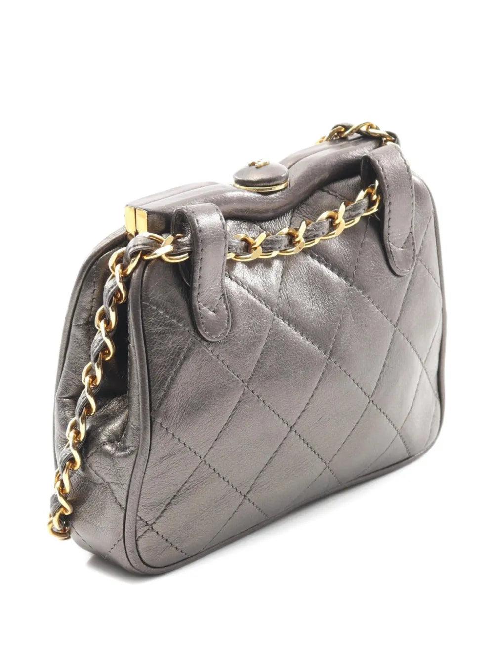 Chanel Pre Owned 1989 1991 Matelasse Chain Shoulder Bag