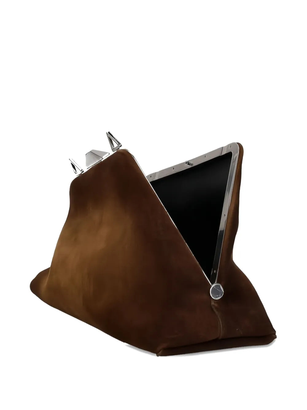 The Attico Medium Day Off Suede Shoulder Bag