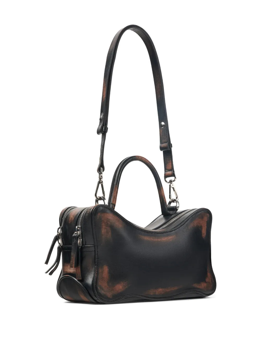 Camperlab Lunissi Leather Top Handle Shoulder Bag