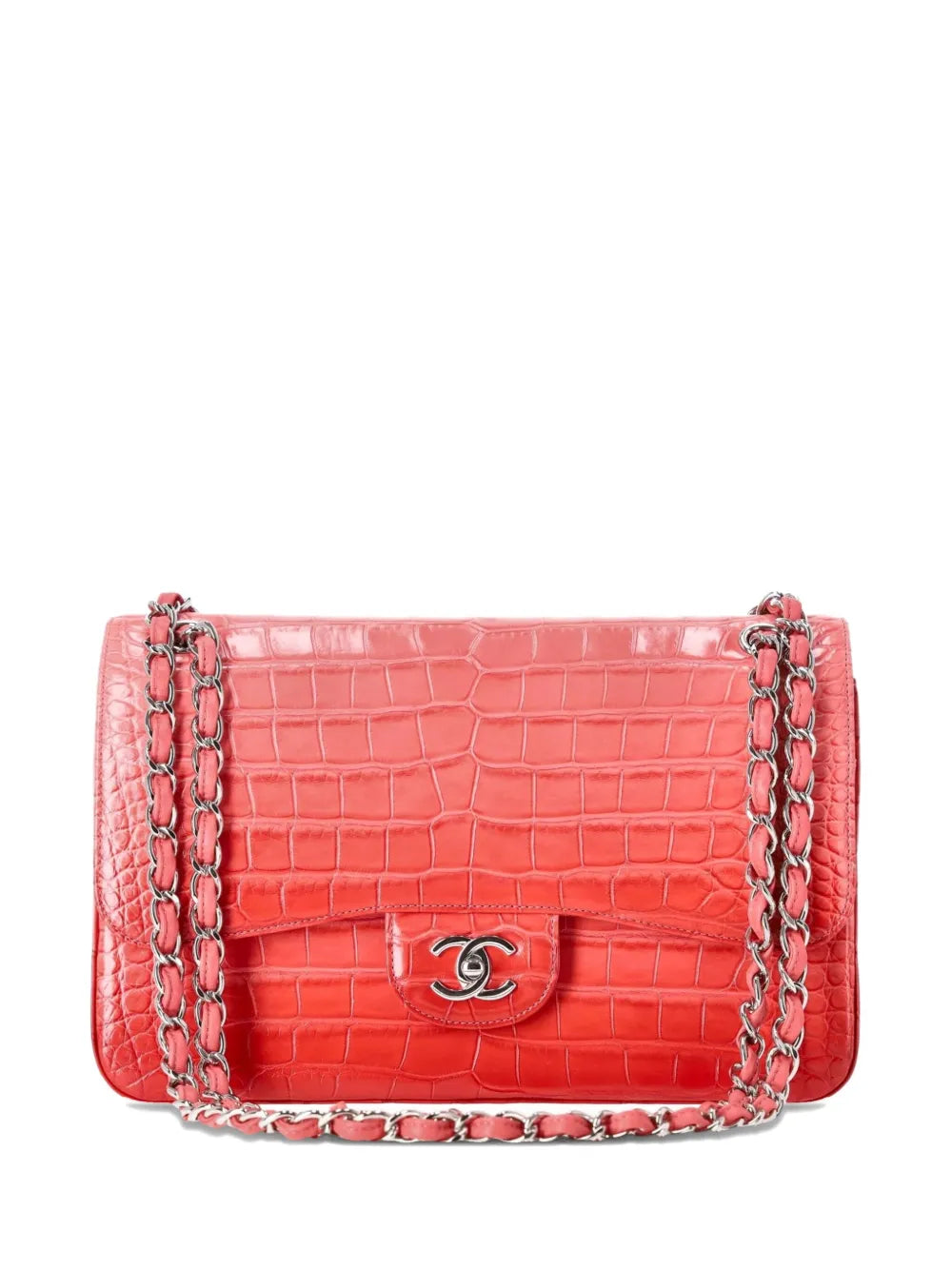 Chanel Pre Owned 2015 16 Jumbo Double Flap Shoulder Bag