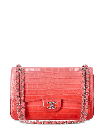 Chanel Pre Owned 2015 16 Jumbo Double Flap Shoulder Bag