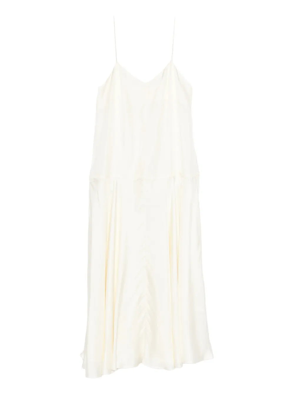St Agni Silk Twill Slip Dress