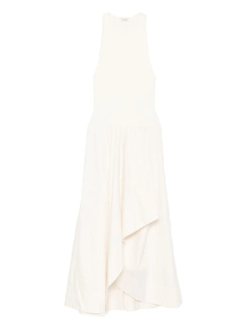 St Agni Asymmetric Maxi Dress