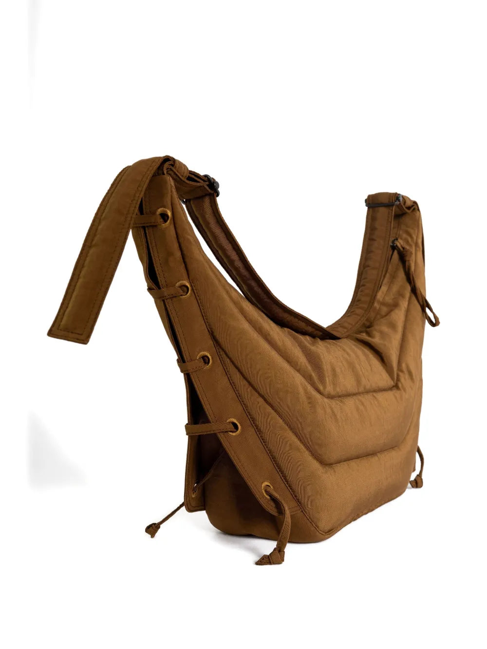 Lemaire Quilted Lace Up Shoulder Bag
