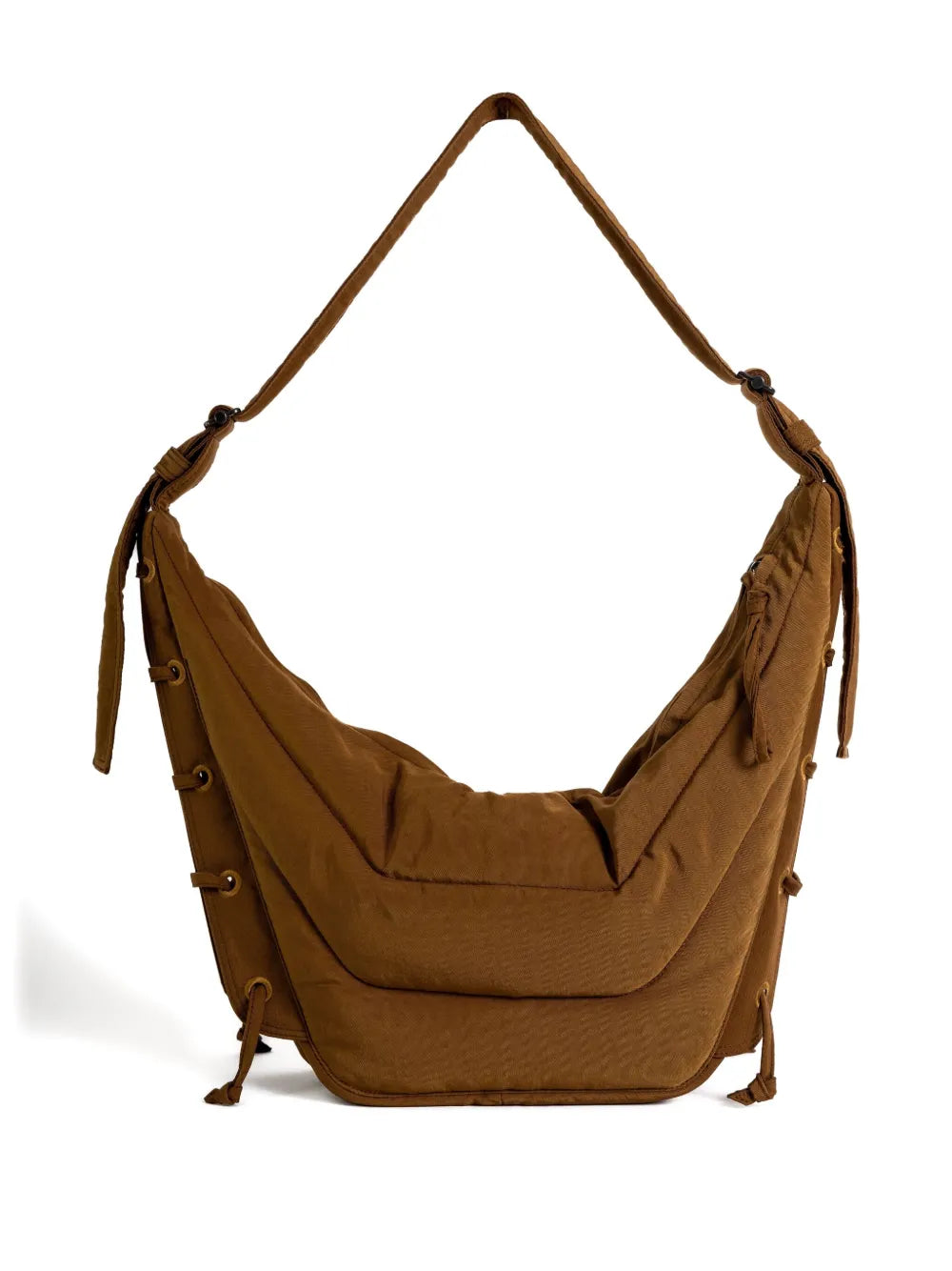 Lemaire Quilted Lace Up Shoulder Bag