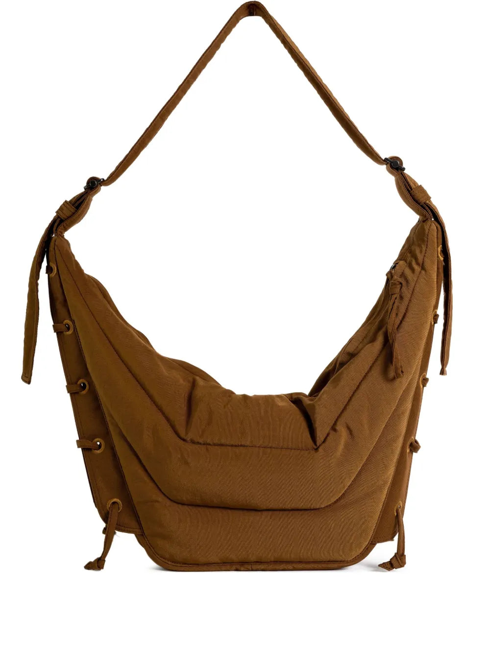Lemaire Quilted Lace Up Shoulder Bag