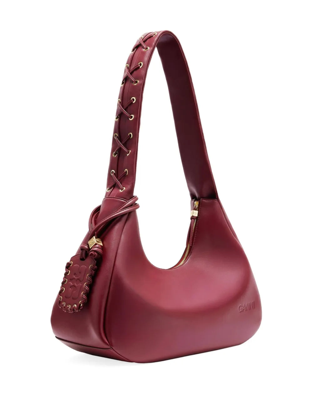 Ganni Medium Hobo Shoulder Bag