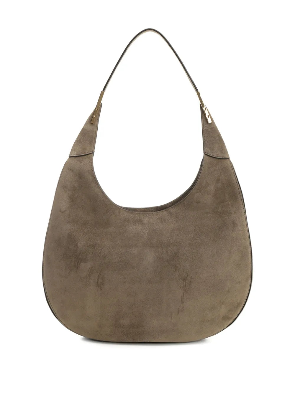 Savette Suede Crescent Shoulder Bag