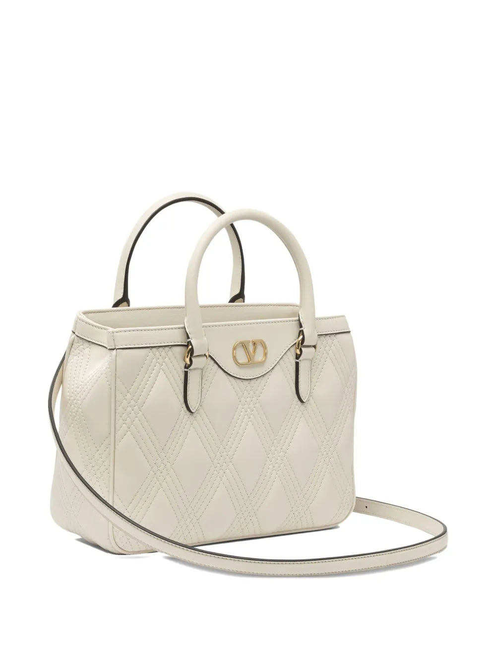 Valentino Garavani V Logo Quilted Shoulder Bag