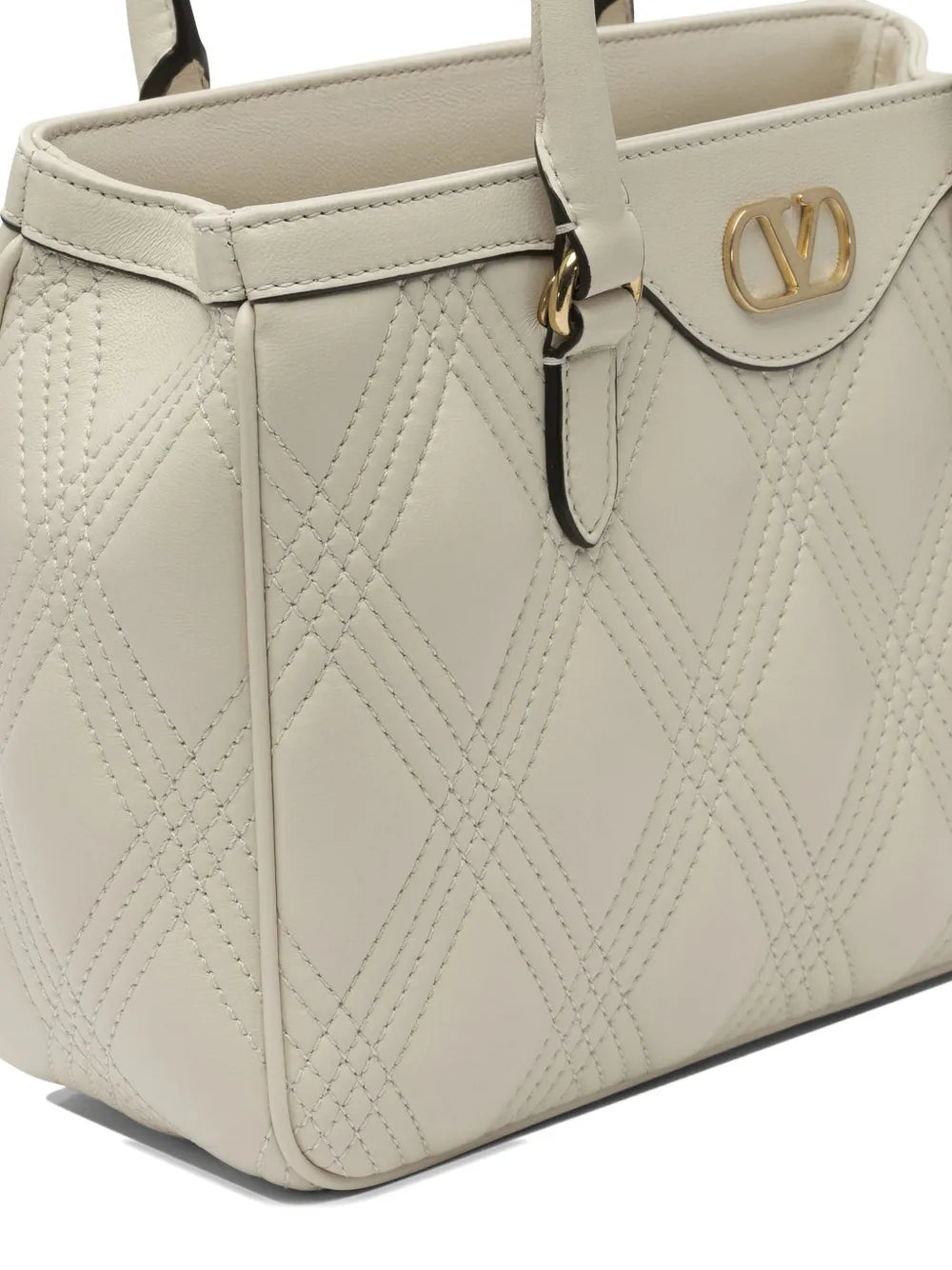Valentino Garavani V Logo Quilted Shoulder Bag