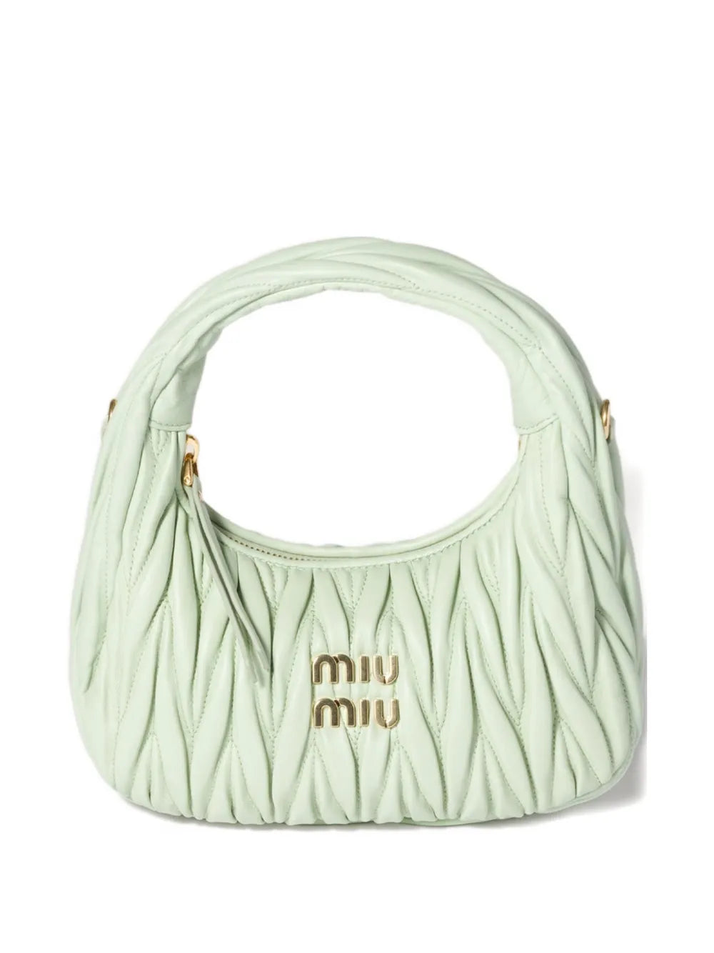 Miu Miu Wander Leather Shoulder Bag