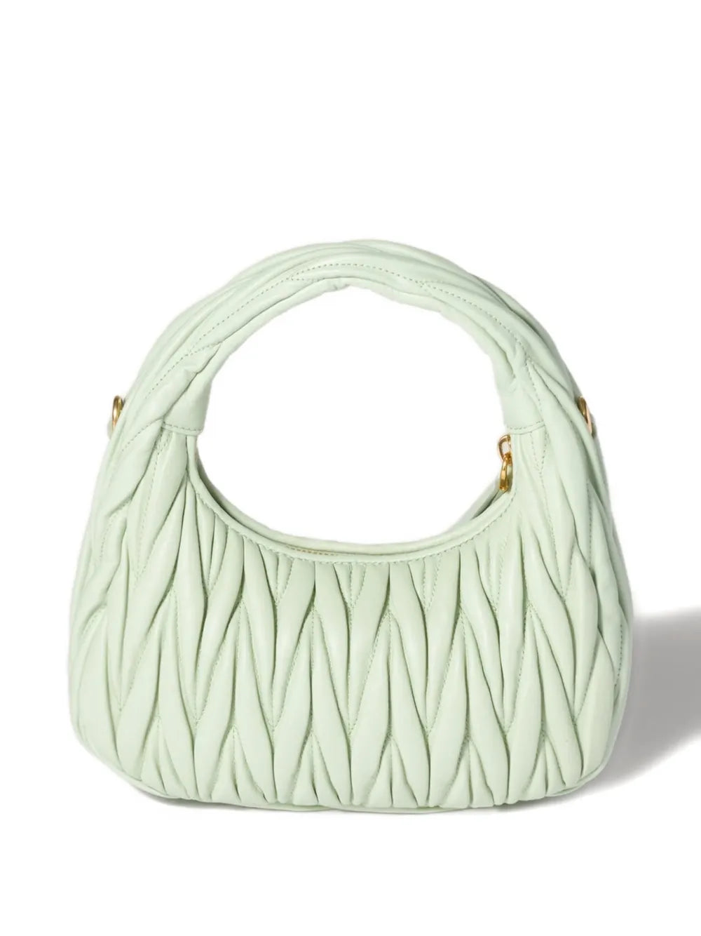 Miu Miu Wander Leather Shoulder Bag