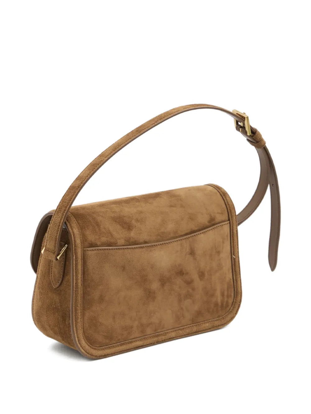 Saint Laurent Cassandre Suede Shoulder Bag