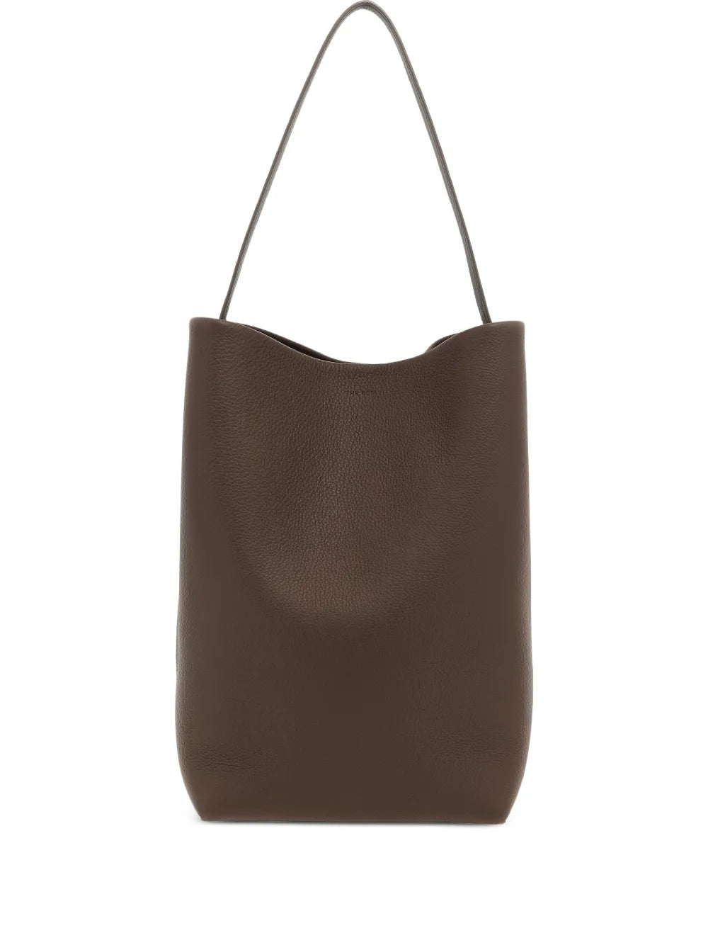 The Row Ns Park Grain Leather Shoulder Bag