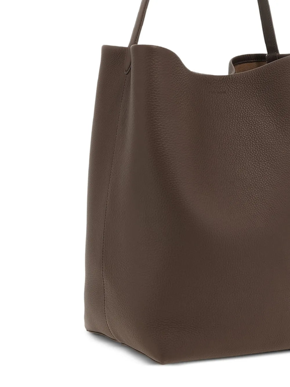The Row Ns Park Grain Leather Shoulder Bag