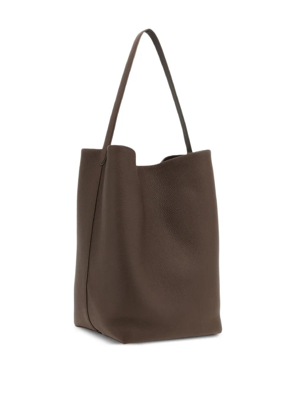 The Row Ns Park Grain Leather Shoulder Bag