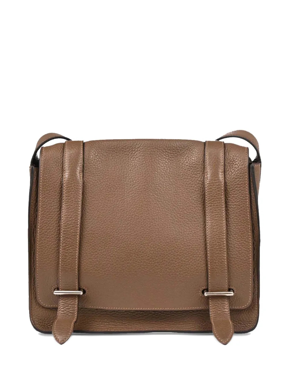 Hermes Pre Owned 2001 Steve Caporal 27 Taurillon Clemence Shoulder Bag