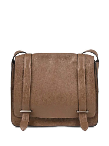 Hermes Pre Owned 2001 Steve Caporal 27 Taurillon Clemence Shoulder Bag