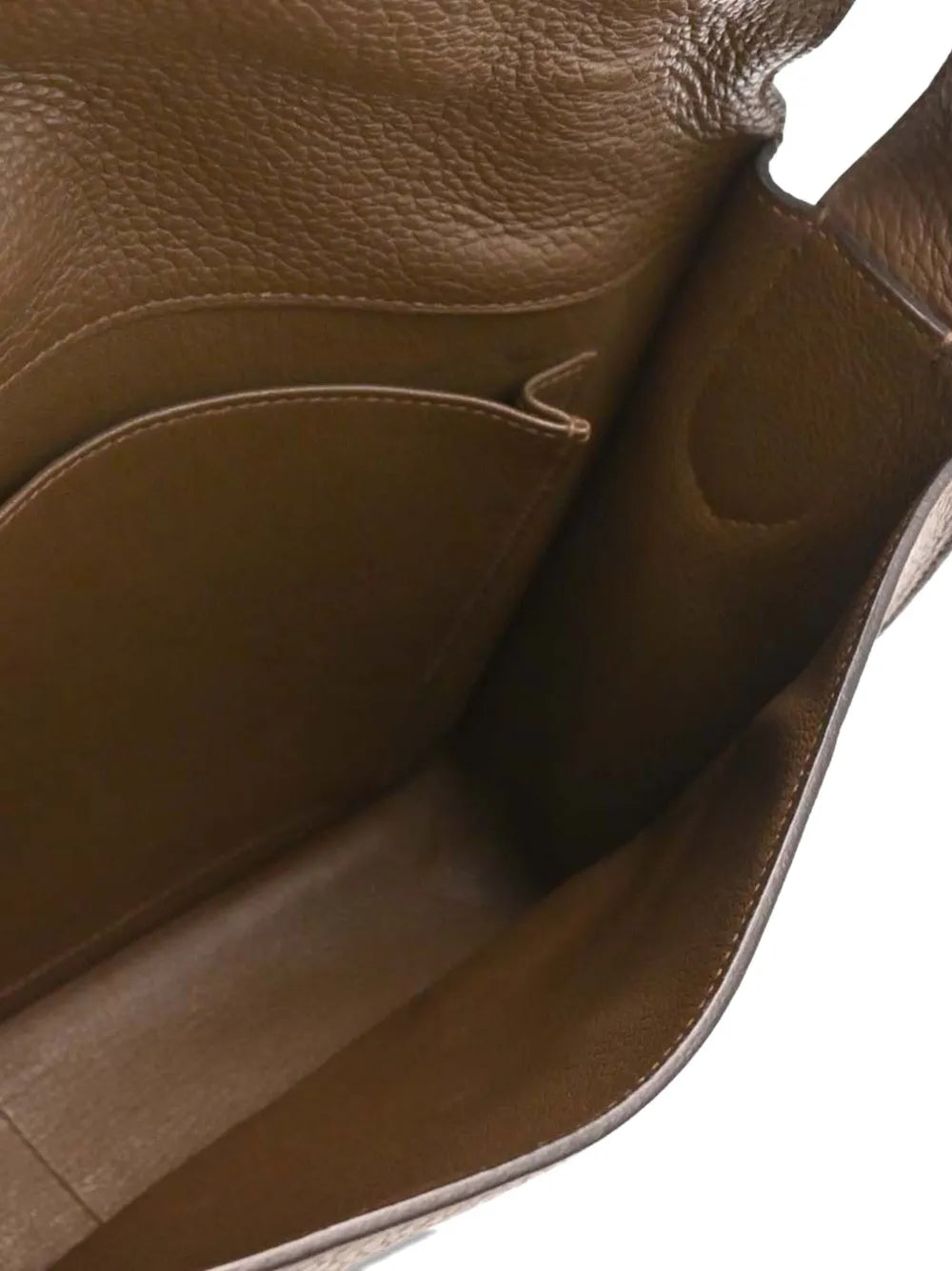 Hermes Pre Owned 2001 Steve Caporal 27 Taurillon Clemence Shoulder Bag