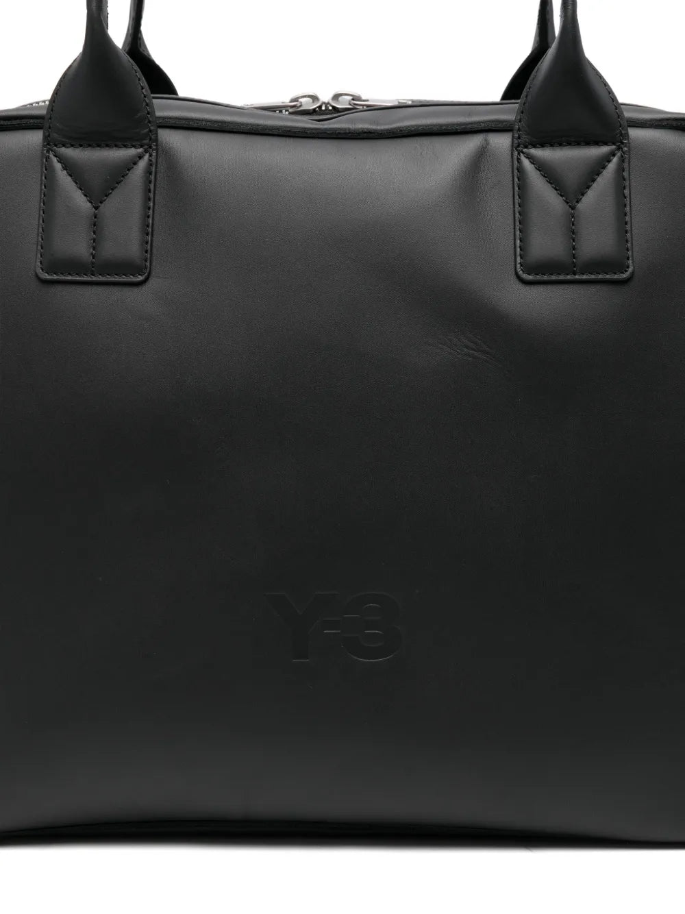 Y 3 Medium Debossed Logo Shoulder Bag